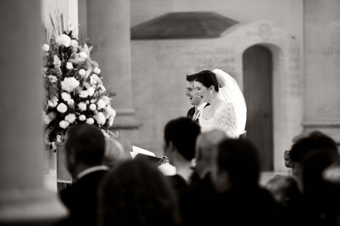 wedding photography black and white ceremony
